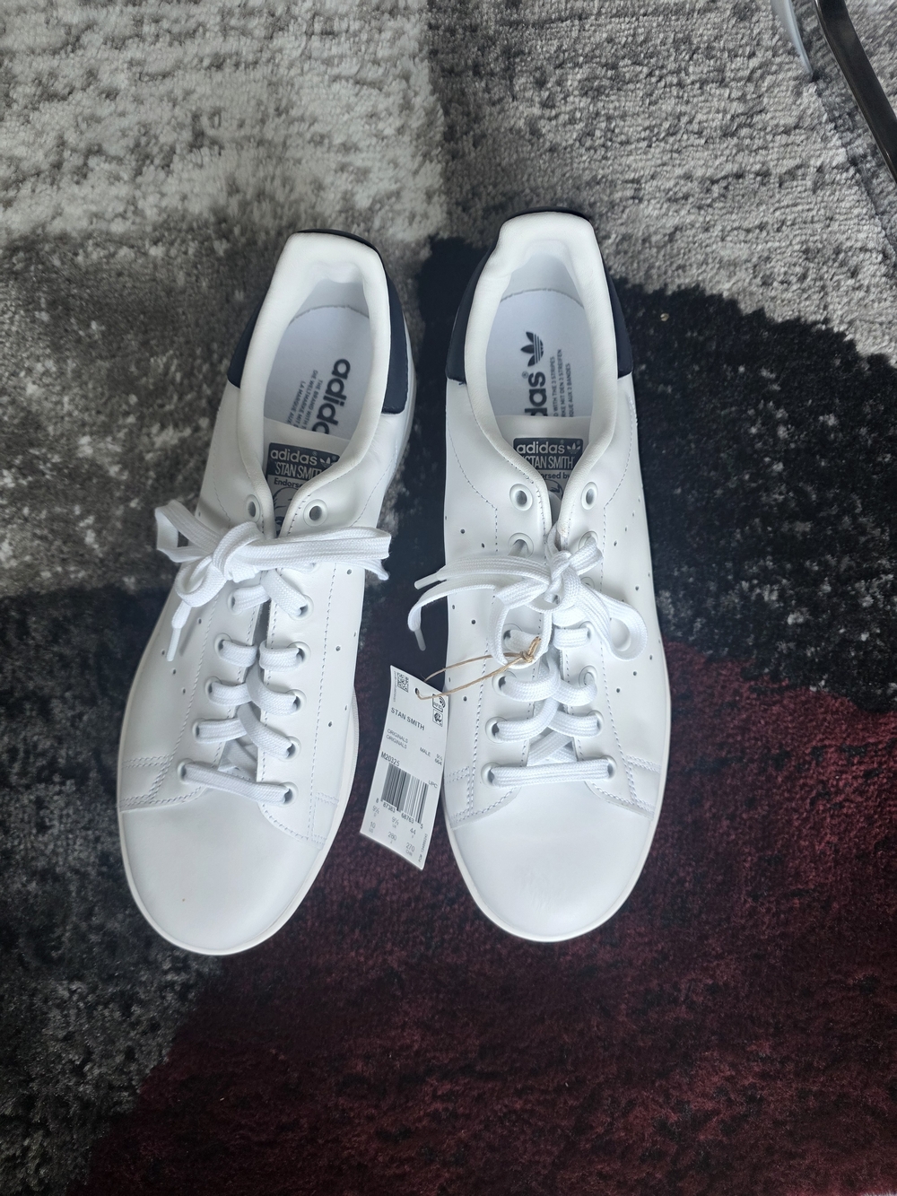 Adidas Stan Smith White Leather Sneakers. New Without Box